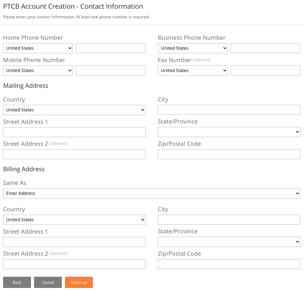 Howto Creating a PTCB Account PTCB (Pharmacy Technician